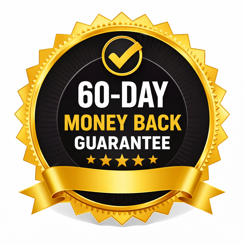 60 Days Money Back Guarantee